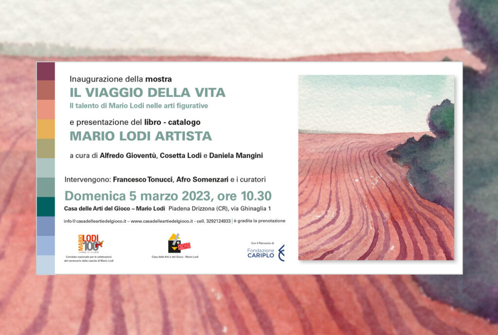 5 marzo 2023, DRIZZONA (CR) 
Inaugurazione della Mostra e presentazione del Libro-catalogo