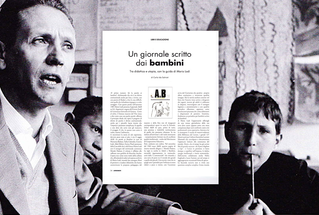 Un giornale scritto dai bambini – Tra didattica e utopia, con la guida di Mario Lodi