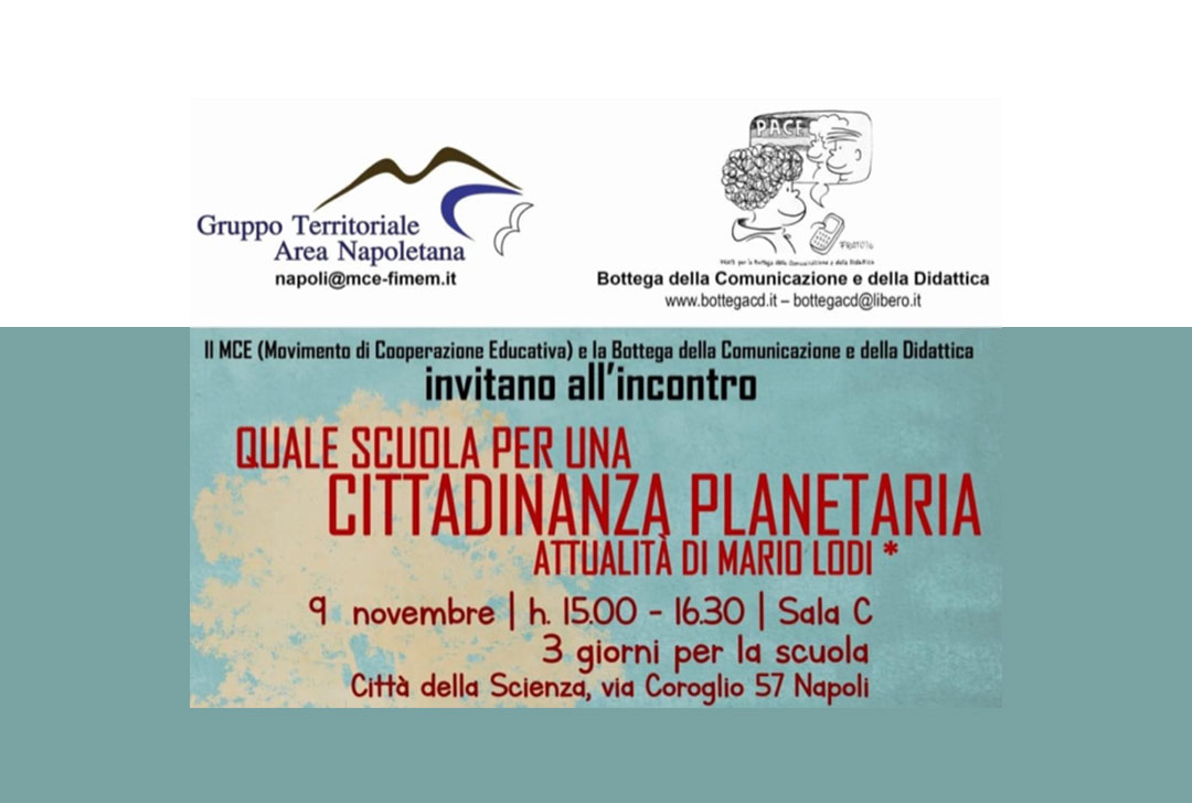 Quale scuola per una cittadinanza planetaria. Attualità di Mario Lodi