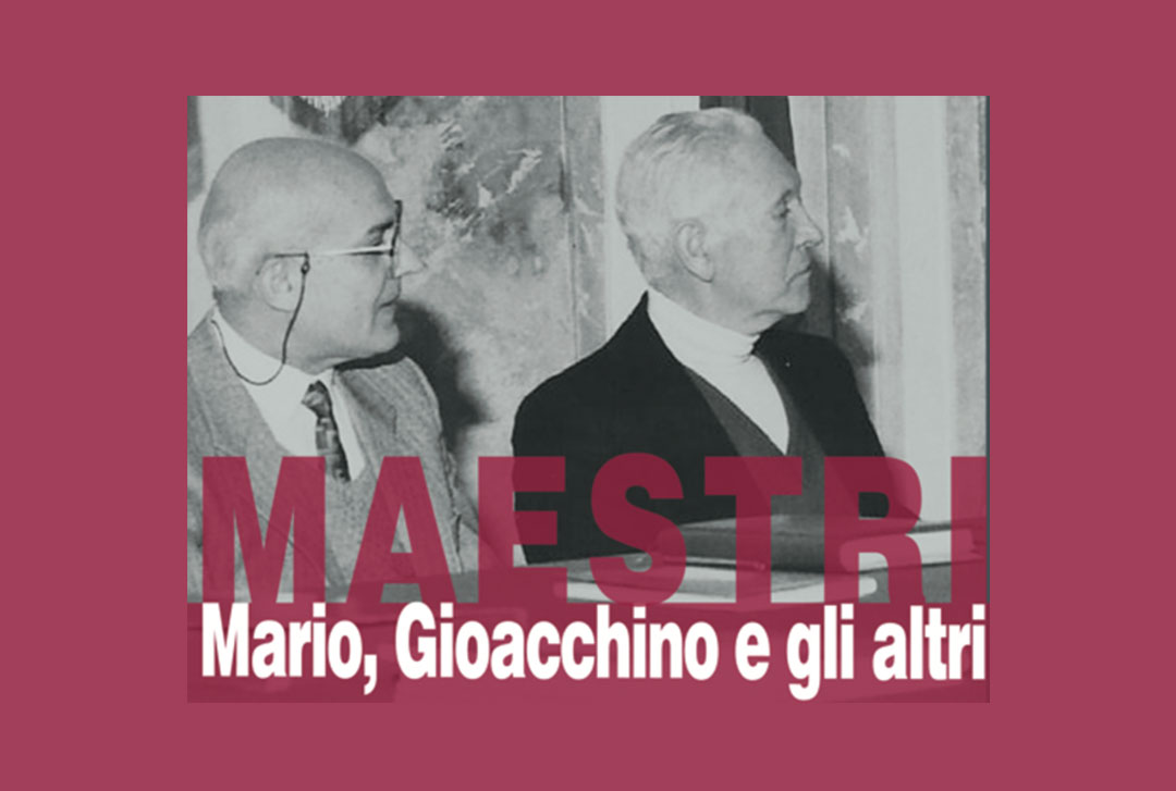 Maestri. Mario, Gioacchino e gli altri. Didattica, innovazione, comunità e territorio