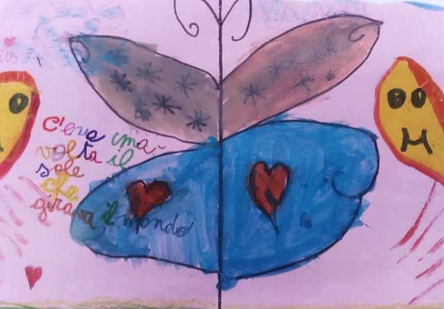 Come un graffito preistorico – Catia De Vincentis per Mario Lodi