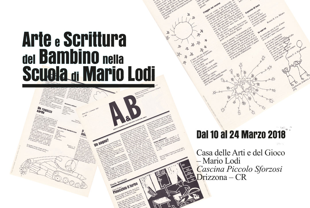 Arte e scrittura del bambino nella Scuola di Mario Lodi / Primavera 2018