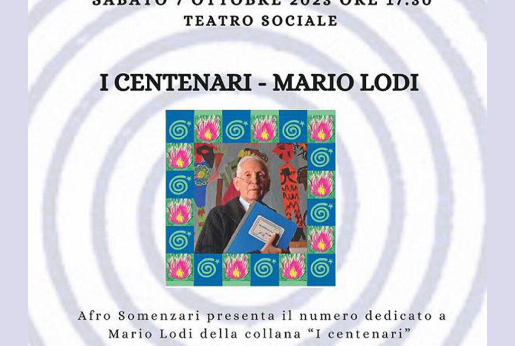 Gualtieri (RE) 
Presso il Teatro Sociale, presentazione del volume dedicato a Mario Lodi della collana 