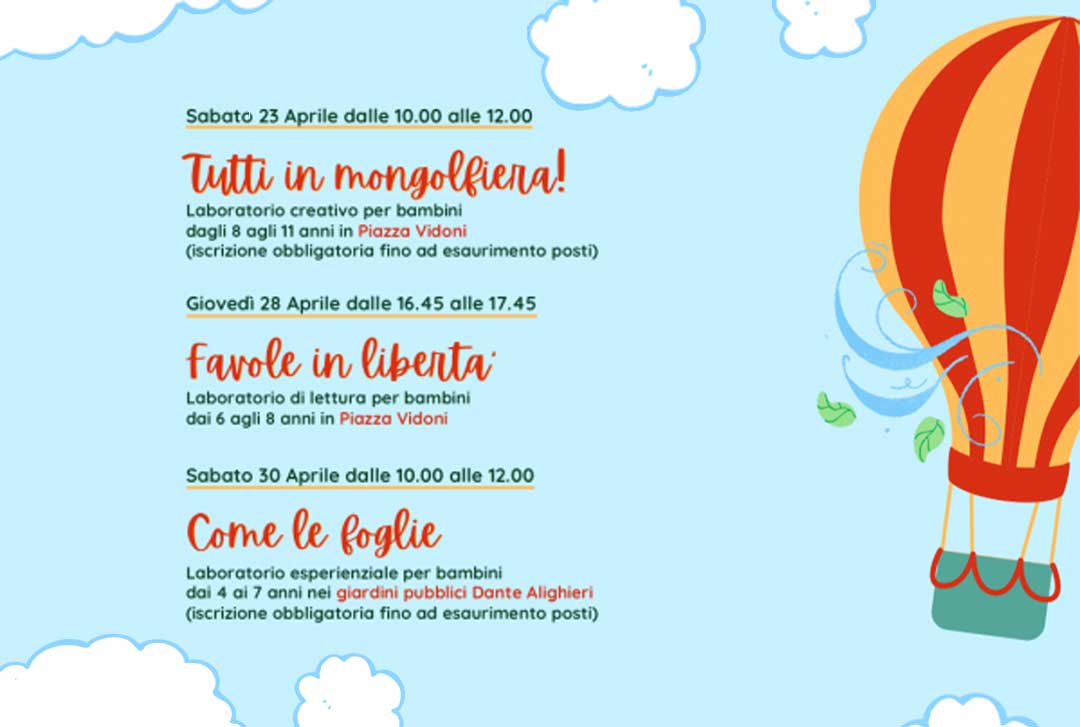 Tutti in mongolfiera! Favole in libertà come le foglie