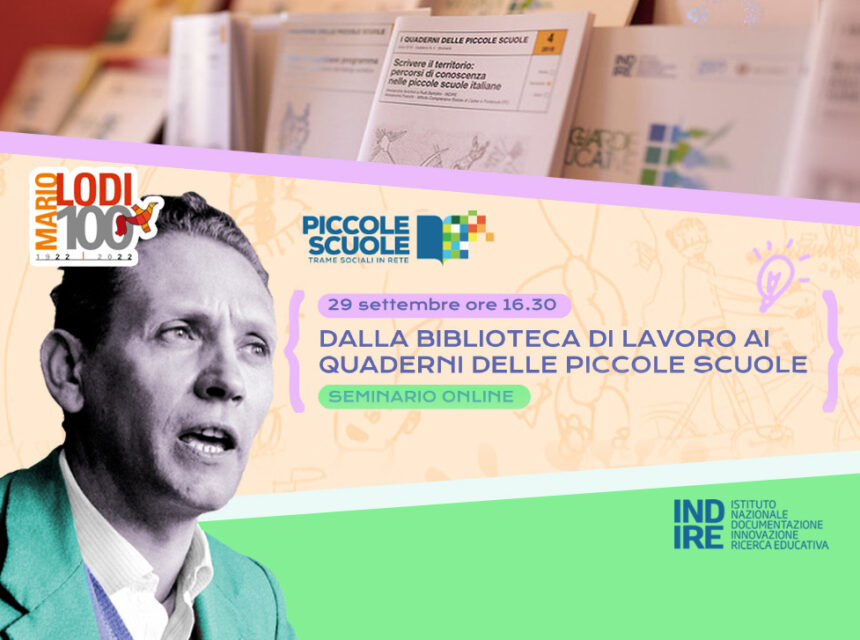 Dalla Biblioteca di Lavoro di Mario Lodi ai Quaderni delle Piccole Scuole