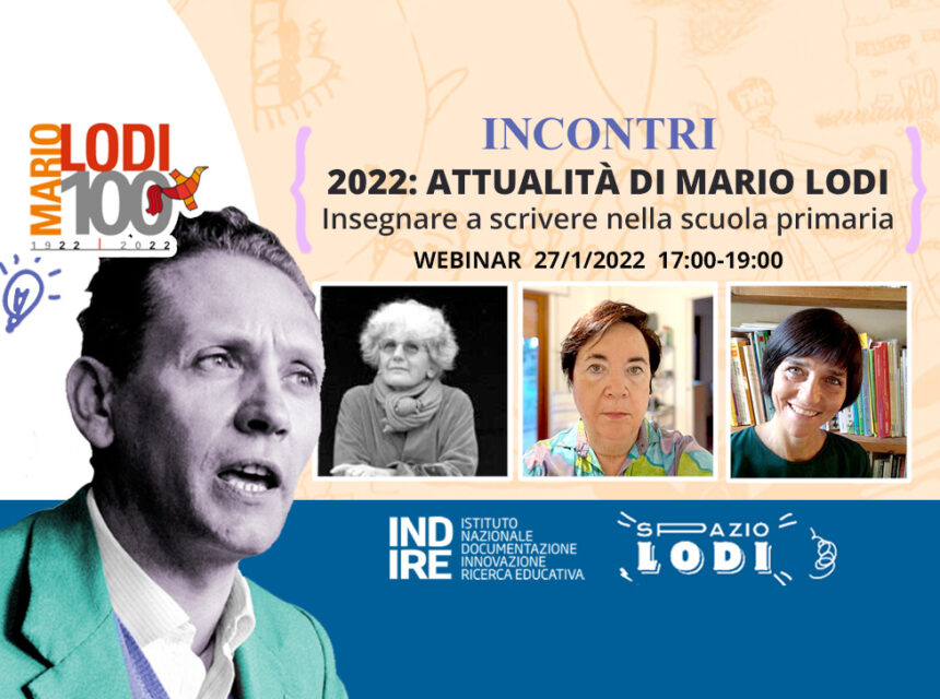 2022: Attualità di Mario Lodi. Insegnare a scrivere nella scuola primaria