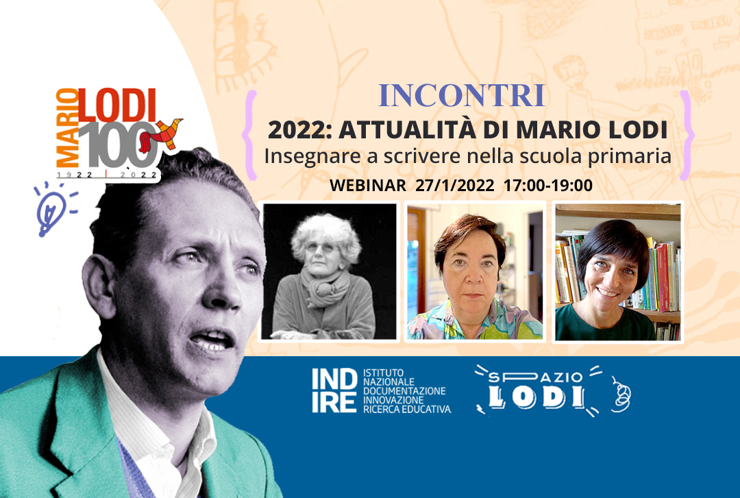 2022: Attualità di Mario Lodi. Insegnare a scrivere nella scuola primaria